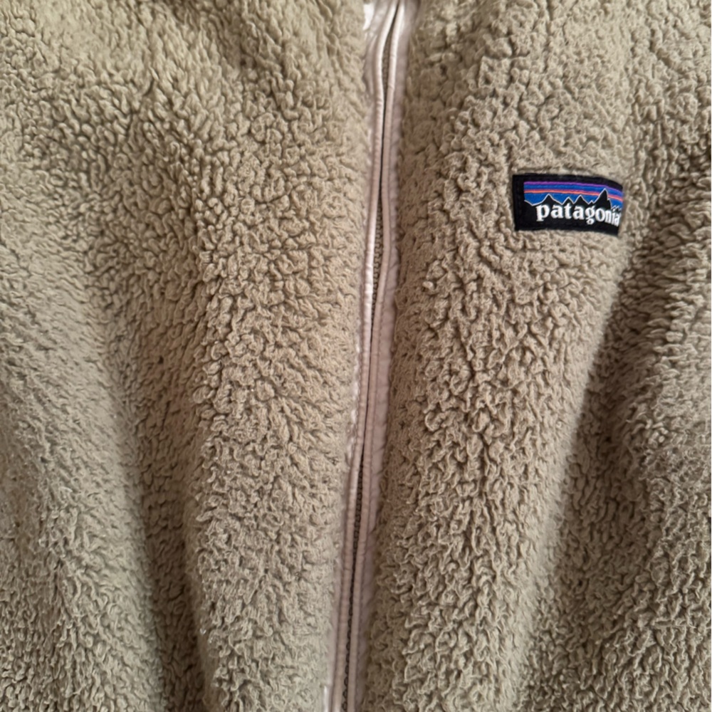 Patagonia Fleece Jacket in Olive